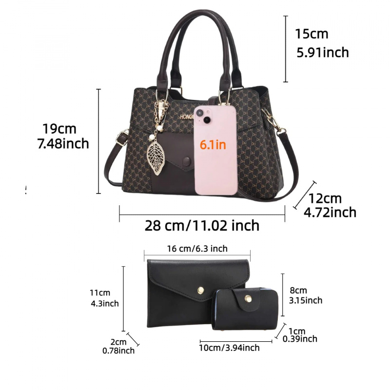 high-end textured large-capaci - Women Bags Luxury recension och pris