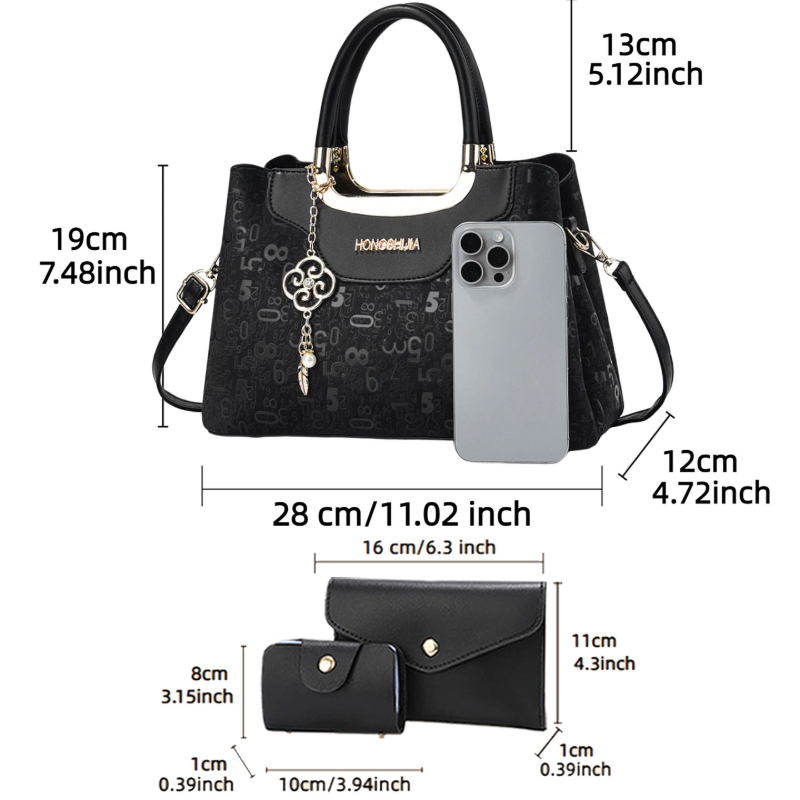 3-piece Fashion Women's Handba - Women Bags Luxury recension och pris