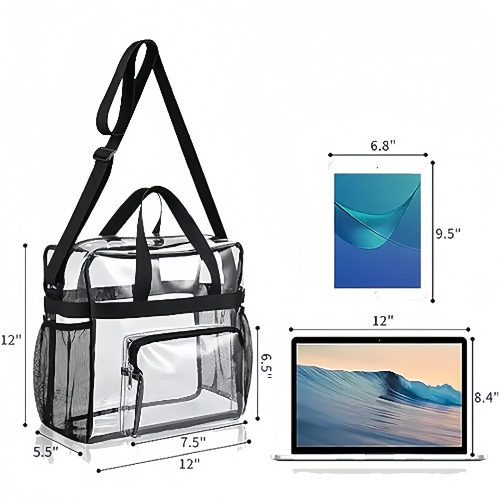 Clear Tote Bag Heavy Duty Plas - Women Bags For Office recension och pris