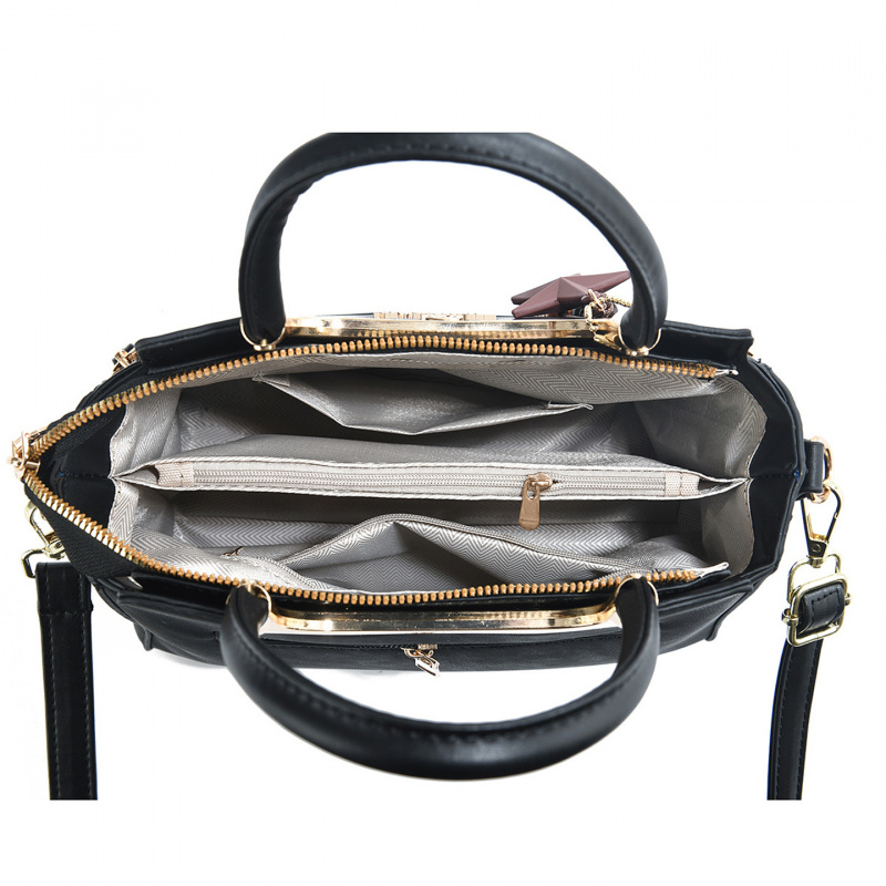 Stylish women's handbag, solid - Women Bags Luxury recension och pris