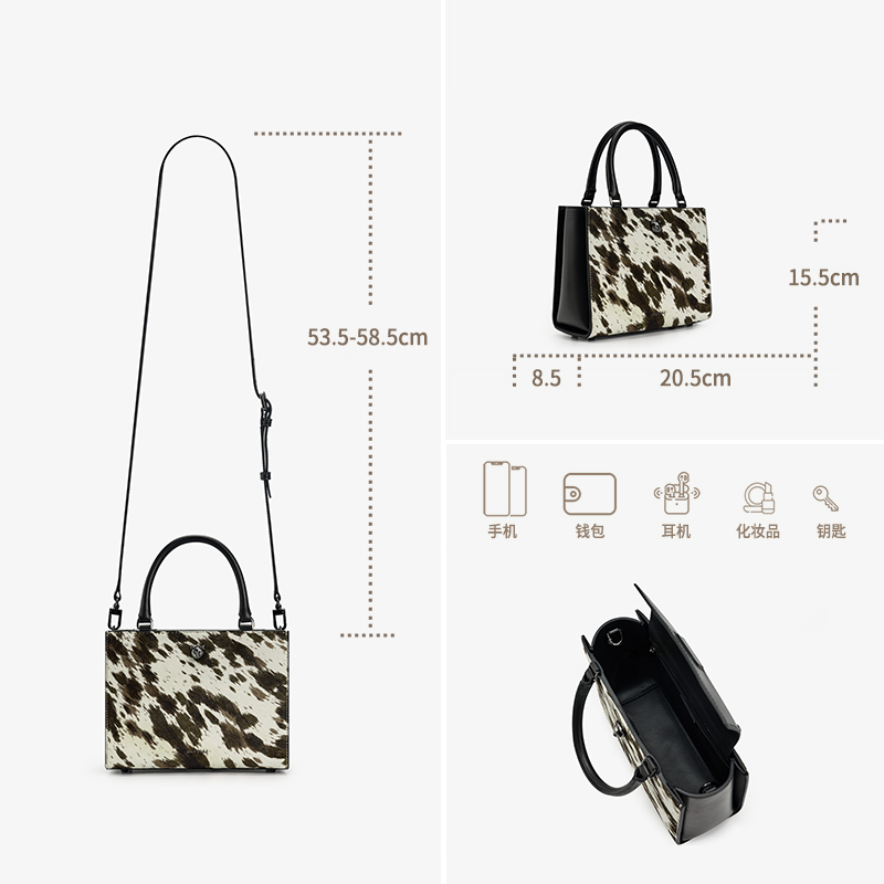 BAFELLI 2026 leather and fur s - Women'S Bags Jacquemus recension och pris