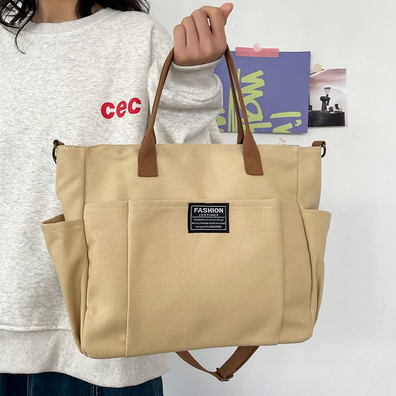 Large Canvas Tote Bag for Wome - Women Bags For Office recension och pris