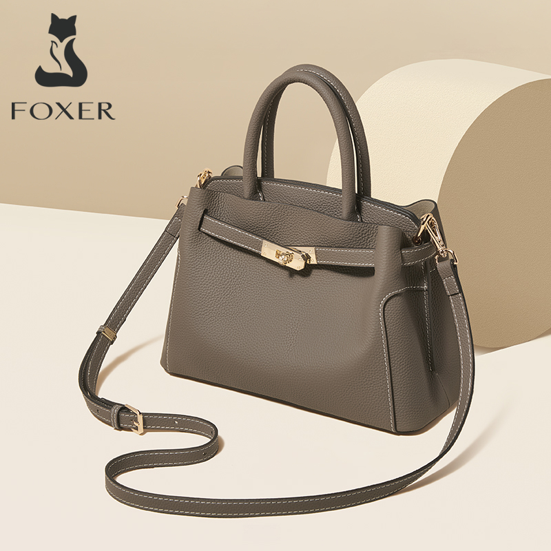 FOXER Genuine Leather Women's  - Women'S Bags Jacquemus recension och pris