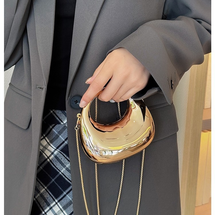 Mini Golden Evening Bag Purses - Women Bags Luxury recension och pris