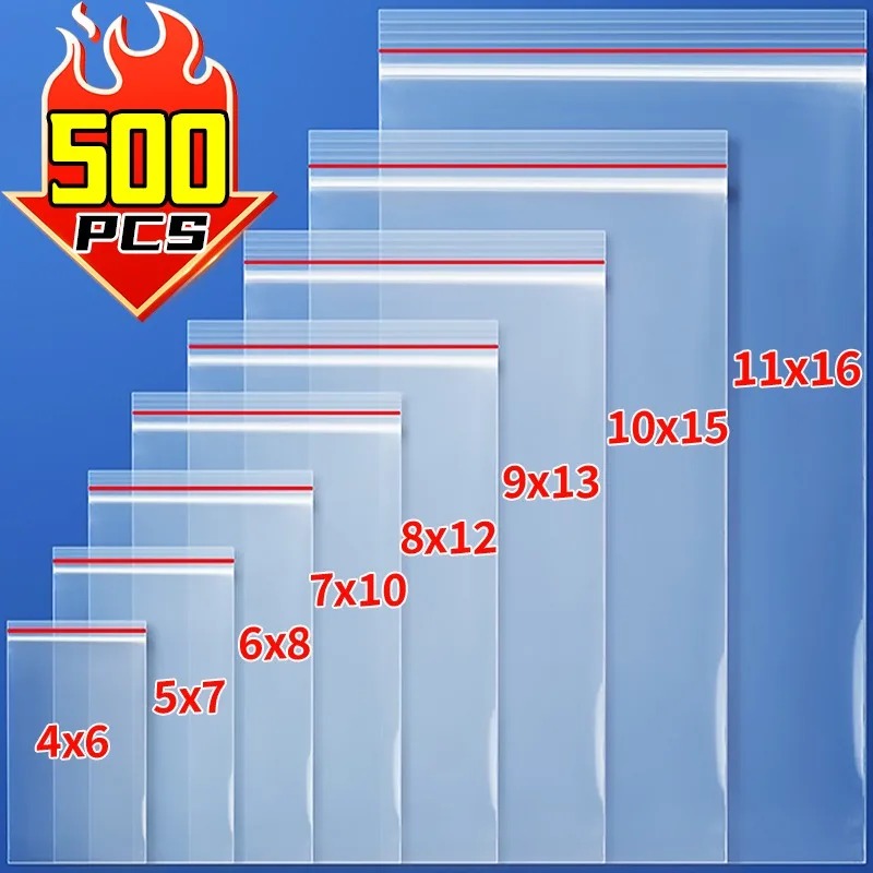 500/100pcs Self Sealed Bags Pl - Women Bags Under 500 recension och pris