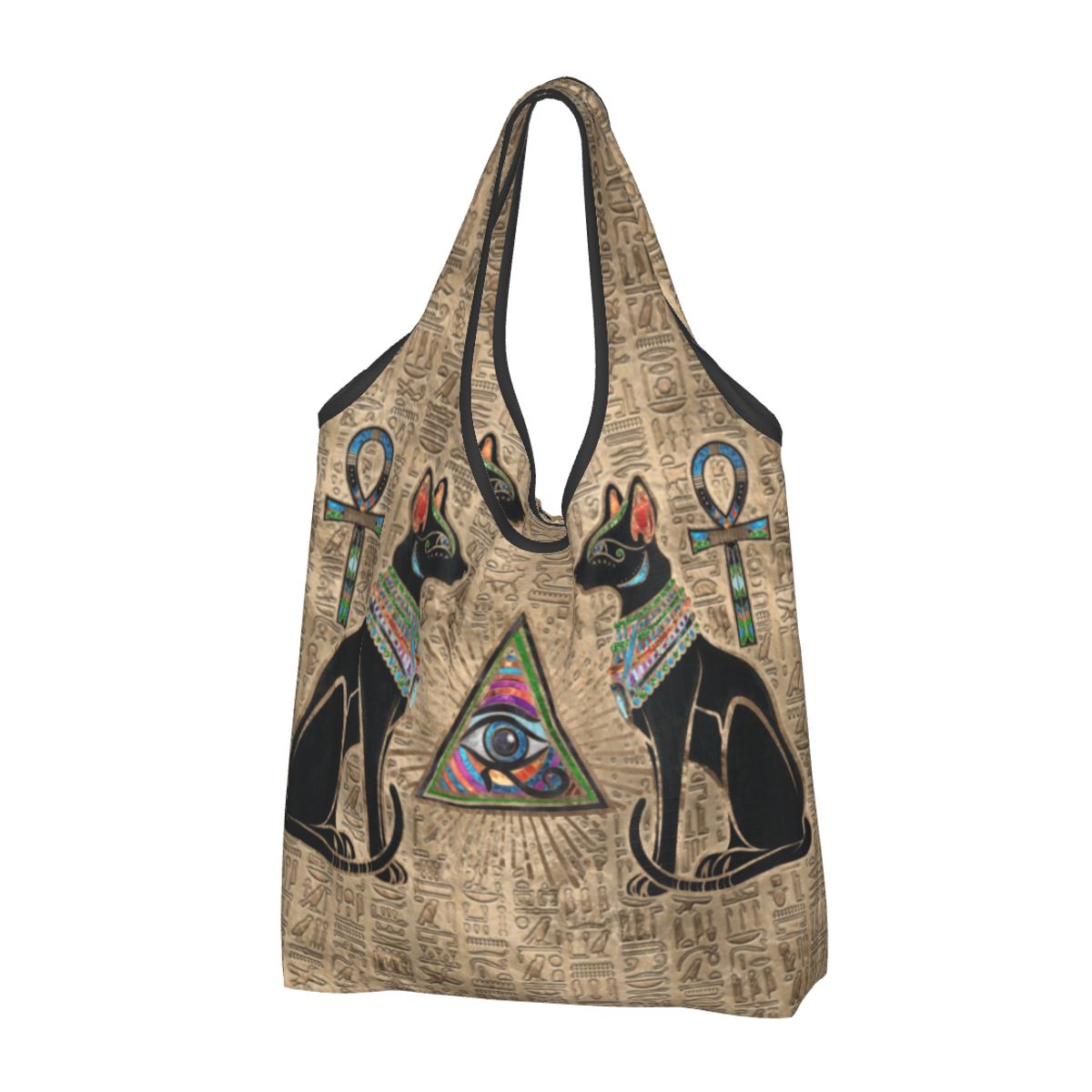 Custom Reusable Egyptian Cats  - Women Bags Egypt recension och pris