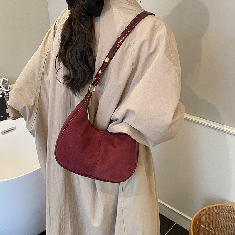 LEFTSIDE Women Small Suede Sho - Women Bags Trend 2025 recension och pris
