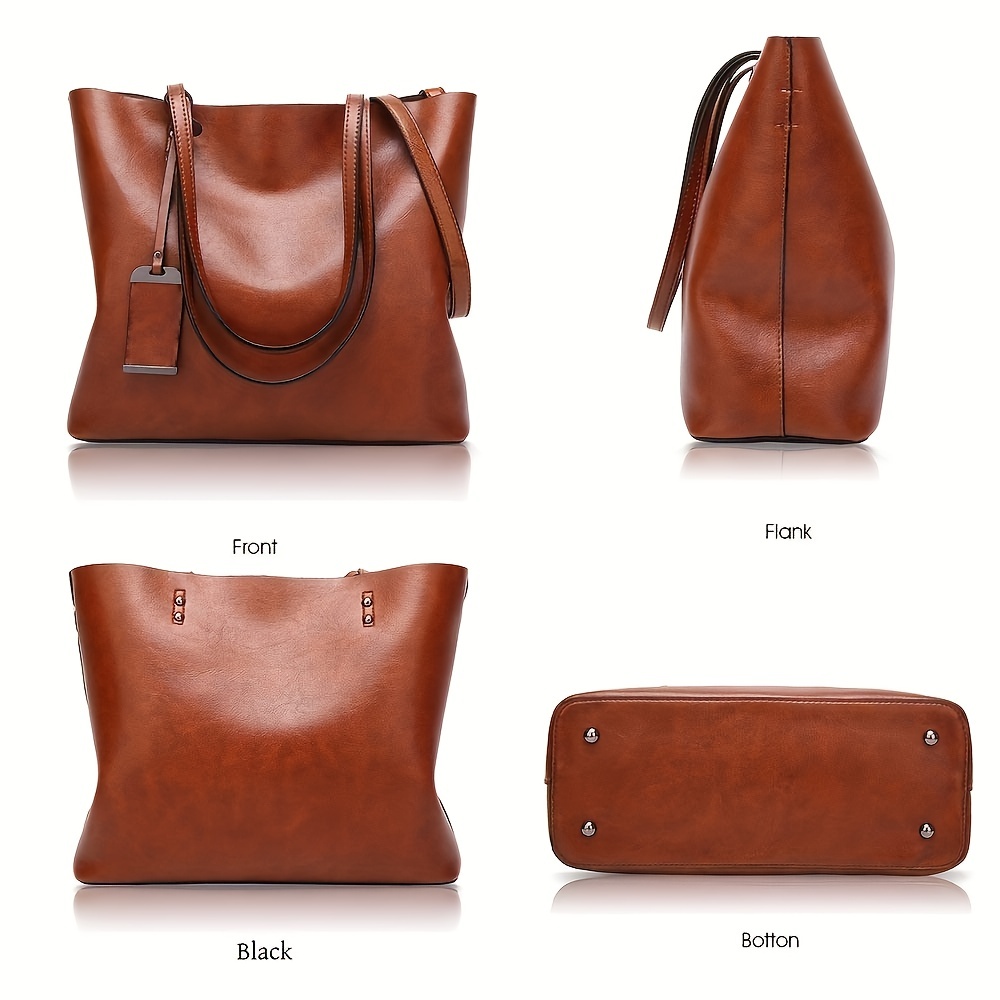 Fashionable Classic Retro Leat - Women Bags For Office recension och pris