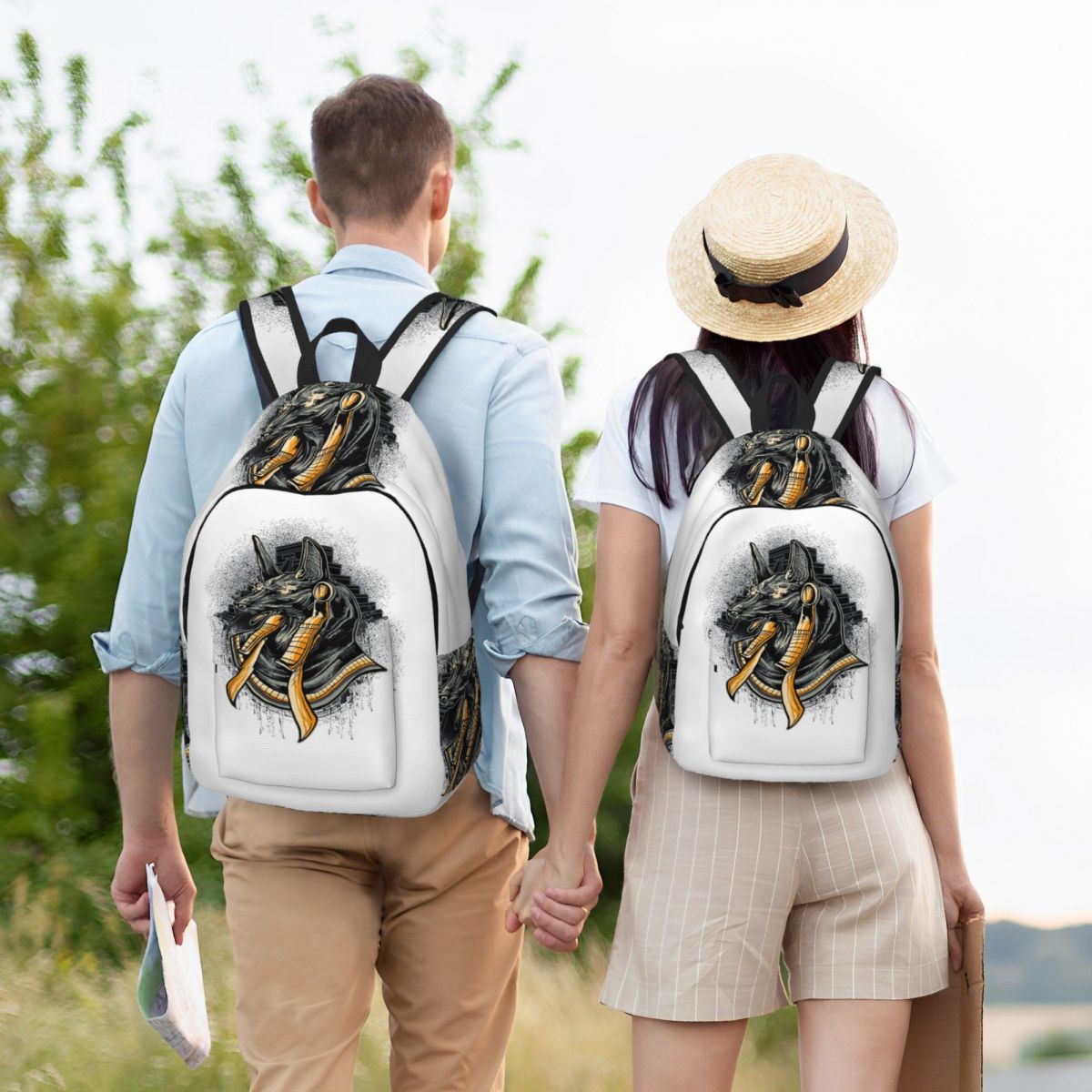 God Anubis Egypt Backpack Stud - Women Bags Egypt recension och pris